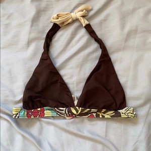 Phax Brown Bikini Top